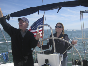 Easy Sailing in Racoon Strait